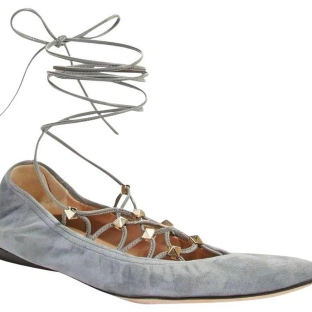 Valentino tie up flats - Picture 2 of 6